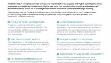 Secure your data in a borderless workplace environment Secure your data in a borderless workplace environment