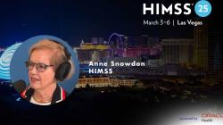 Anne Snowdon, HIMSS_Las Vegas skyline Photo by halbergman/E+/Getty Images