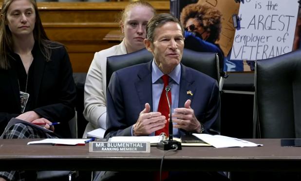 Sen. Richard Blumenthal opens the first VA shadow session Sen. Richard Blumenthal opens the first VA shadow session