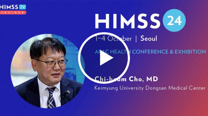 Dr Chi-heum Cho at Keimyung University Dongsan Medical Center_HIMSS24 APAC