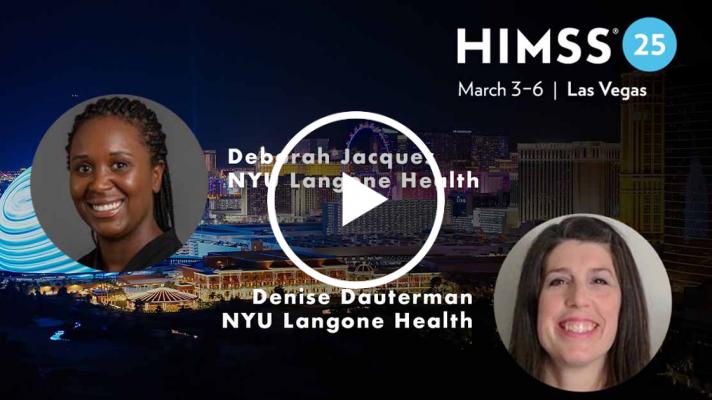 Denise Dauterman and Deborah Jacques at NYU Langone Health_Las Vegas skyline Photo by halbergman/E+/Getty Images