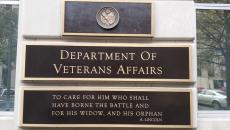 VA signage on building