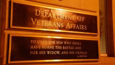 VA building sign VA building sign