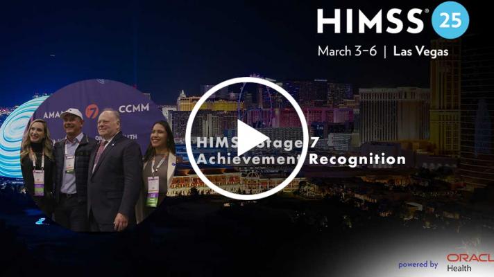 HIMSS25 Stage 7 and DHI reception_Las Vegas skyline Photo by halbergman/E+/Getty Images