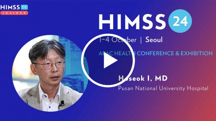 Dr Hoseok I at Pusan National University Hospital_HIMSS24 APAC
