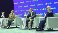 Meong Hi Son and Seung Woo Park from Samsung Medical Center and Hal Wolf of HIMSS