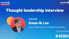 Kwan-Ik Lee at KHIDI_Sponsored_HIMSS24 Europe Kwan-Ik Lee at KHIDI_Sponsored_HIMSS24 Europe