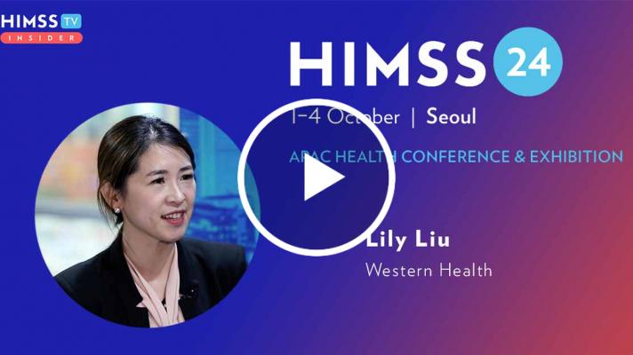 Lily Liu at Western Health_HIMSS24 APAC