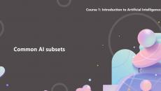 Common AI subsets thumbnail with pastel graphics Common AI subsets thumbnail with pastel graphics