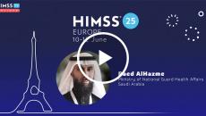 Raed AlHazme, Saudi Arabia's Ministry of National Guard Health Affairs_HIMSS25 Europe
