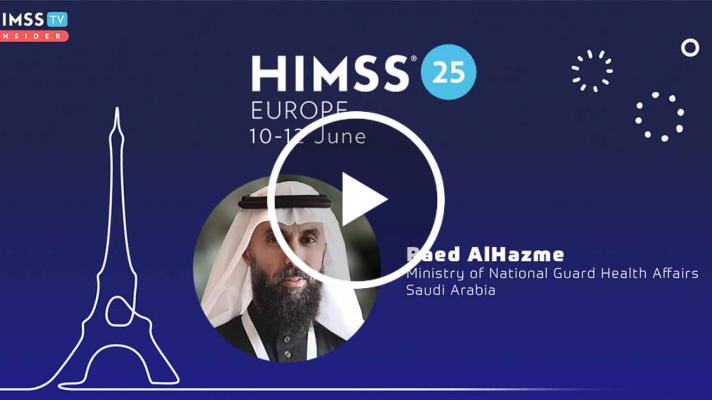 Raed AlHazme, Saudi Arabia's Ministry of National Guard Health Affairs_HIMSS25 Europe