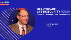 Tom Leary at HIMSS_Healthcare Cybersecurity Forum 2024 Tom Leary at HIMSS_Healthcare Cybersecurity Forum 2024