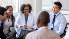 Healthcare workers meeting Healthcare workers meeting